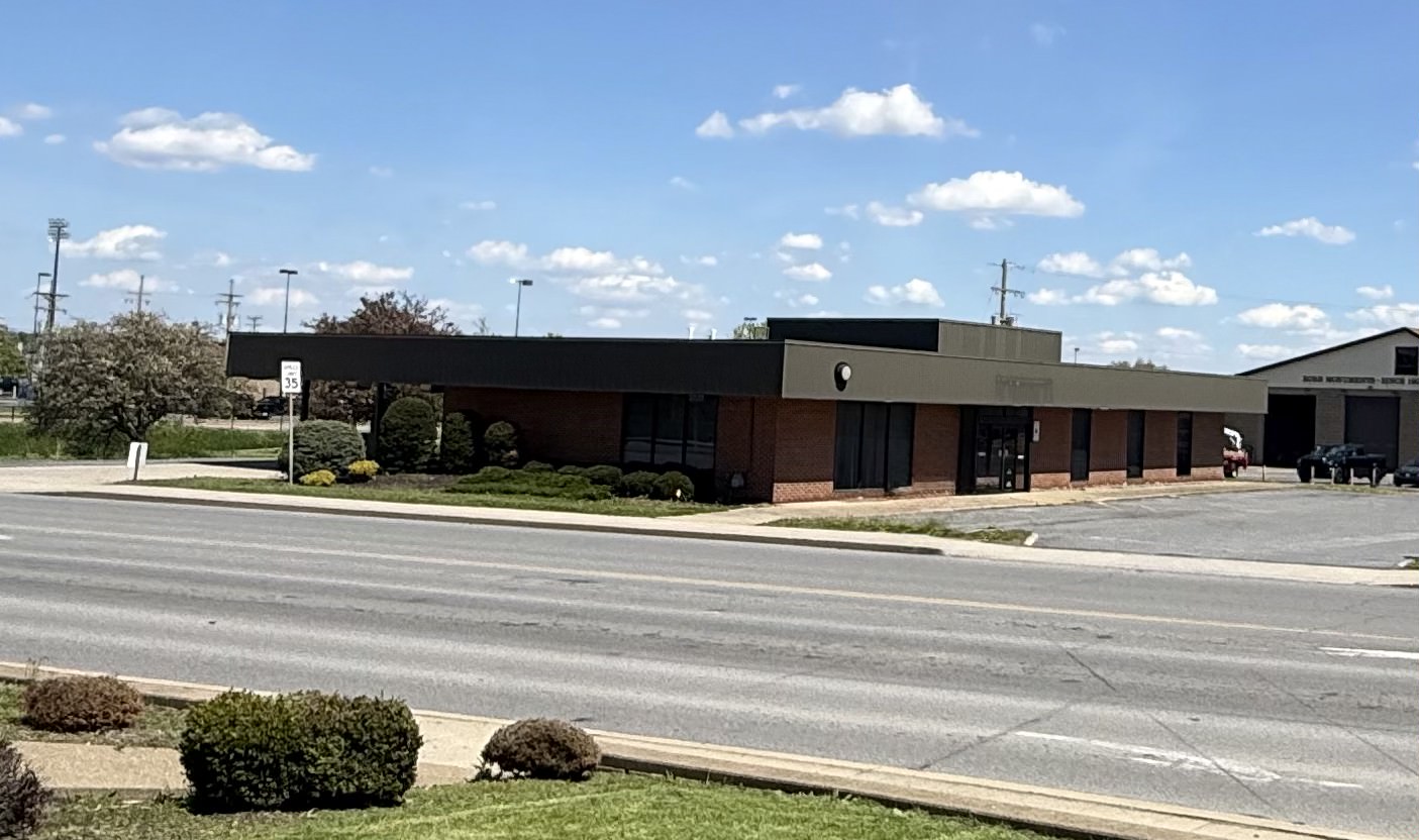 Front entrance and parking view