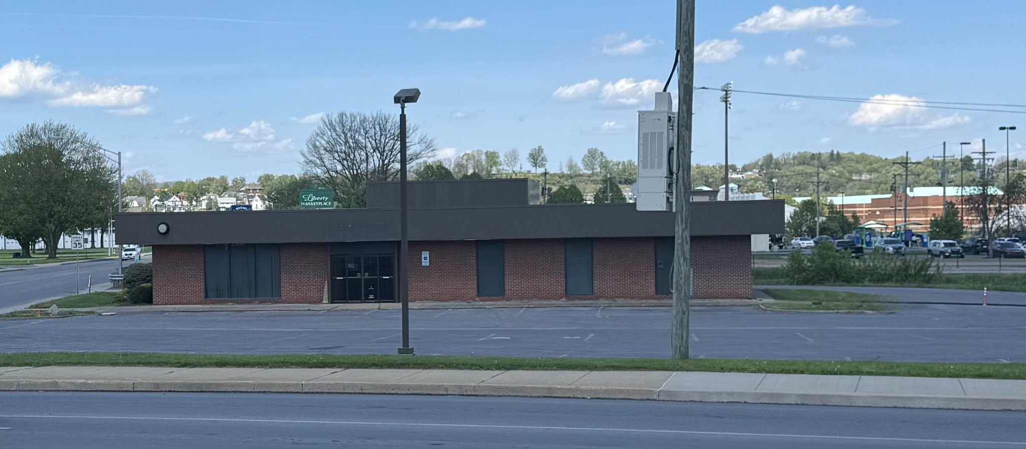 Property across North Brady Street